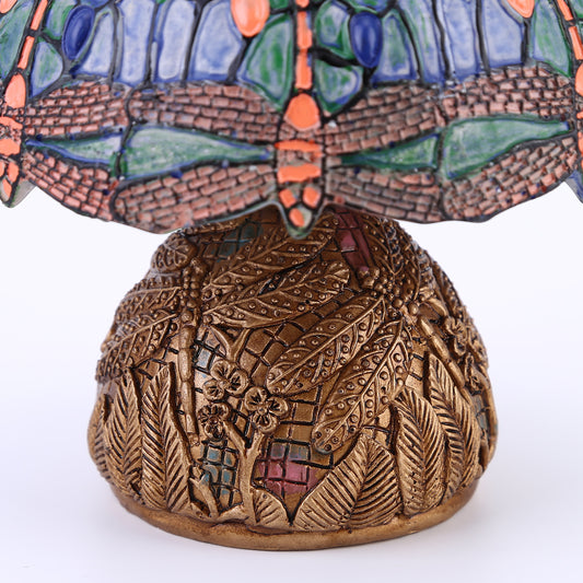 Aurora Dragonfly Table Lamp – Luxury Handmade Resin Ornament for Stylish European & American Home Decoration - Tavira Store | A Luxario Labs Ltd Brand.