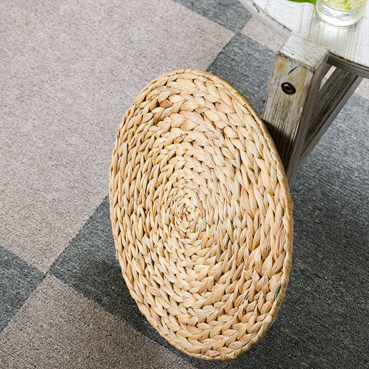 Solora Straw Potholder Round Woven Placemat - Tavira Store | A Luxario Labs Ltd Brand.