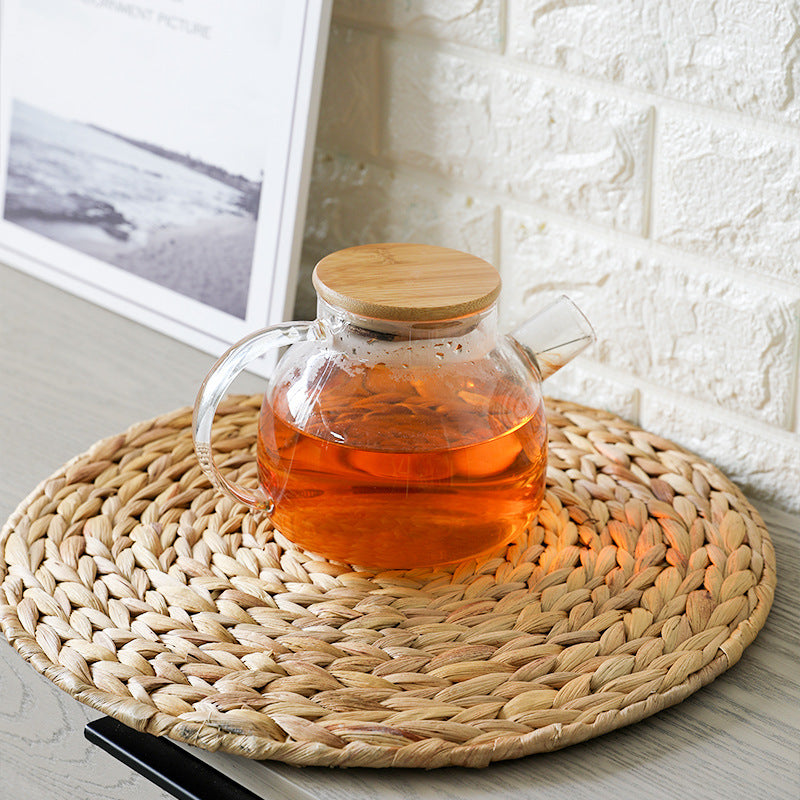 Straw Potholder Round Pallet Woven Placemat