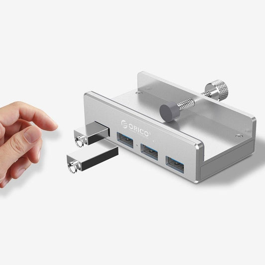 ByteLink Orico 4-Port Aluminum USB 3.0 Splitter HUB – Snap-In Laptop Expansion Adapter - Tavira Store | A Luxario Labs Ltd Brand.