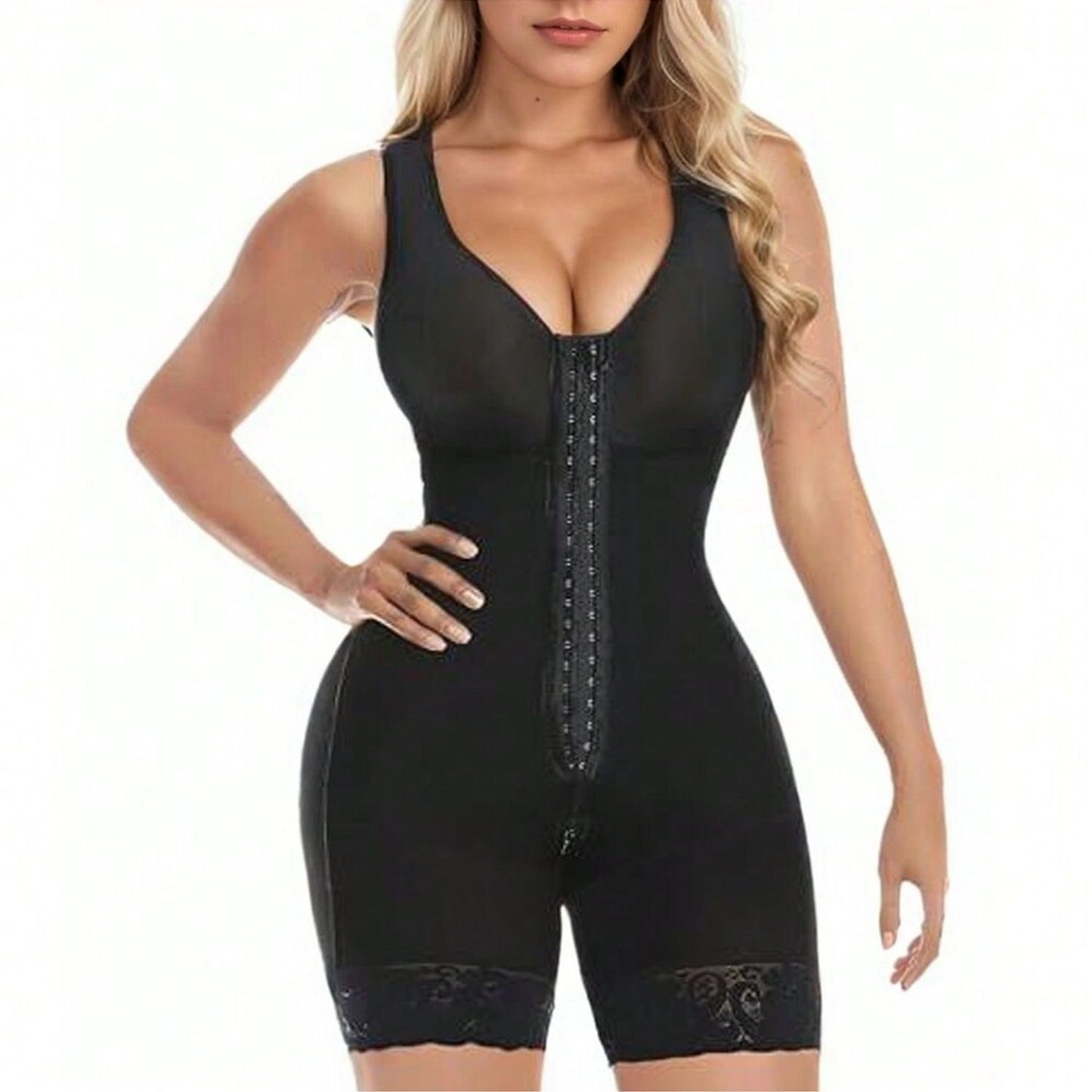 Faja Shapewear Wireless Chest Support & Adjustable Full-Body Shapewear – Hip Lifter Design