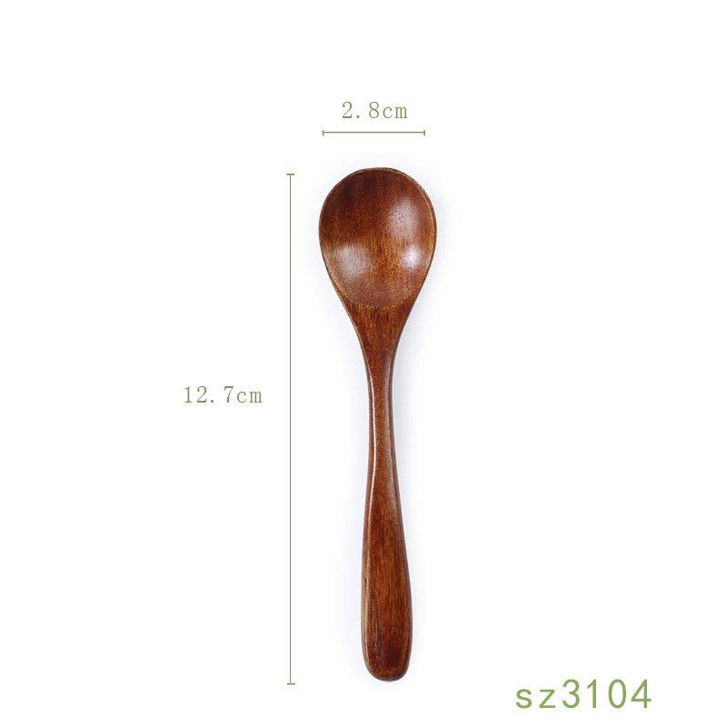 MiyabiCraft Solid Wood Honey Spoon – Japanese Style