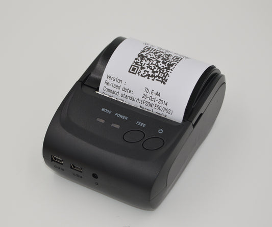 PrintEase RS232 USB Portable Bluetooth Thermal Printer.