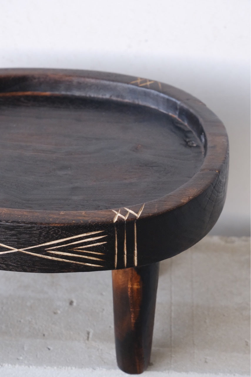 Purely handmade Geometric Handle Wabi-Sabi Ornament