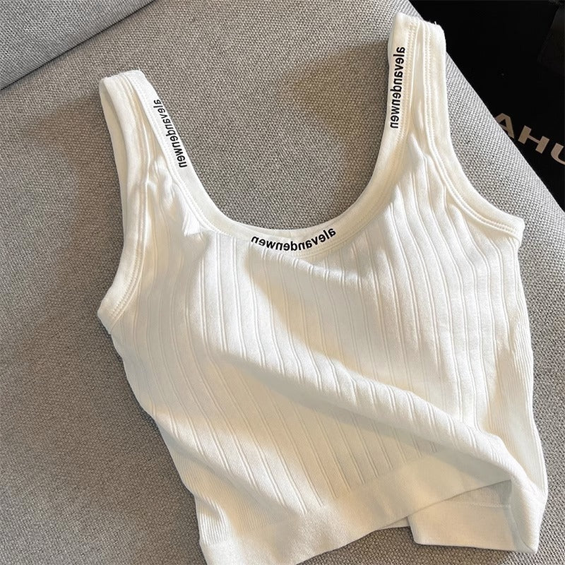 AlevanDewen – Experience the Thrill of Freedom with Your Crop (Women’s Strappy Padded Top)