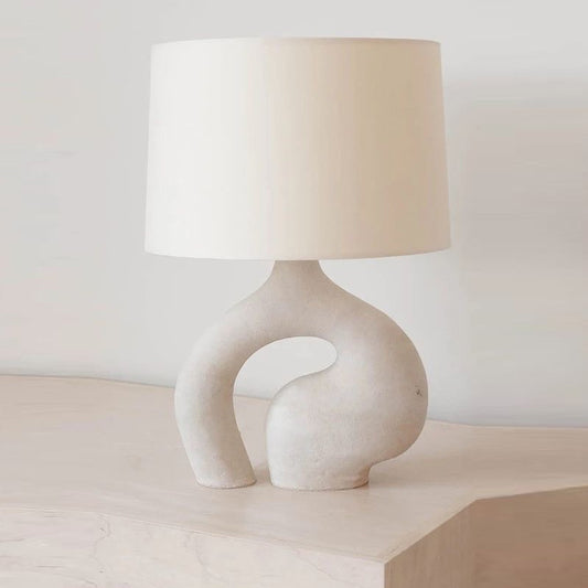 Nordora – Modern Minimalist Creative Living Room Table Lamp with Nordic Fabric - Tavira Store | A Luxario Labs Ltd Brand.