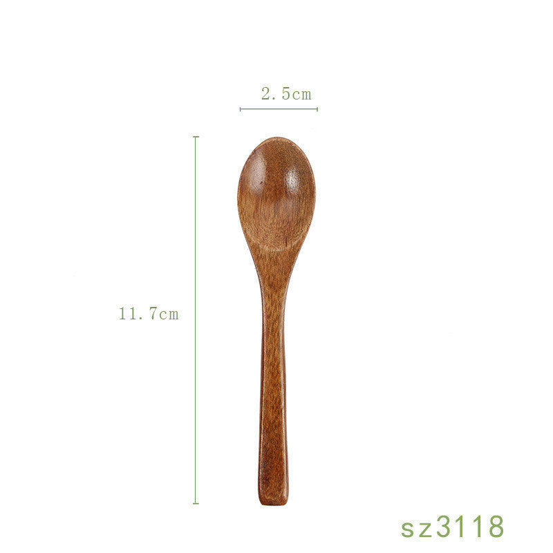 MiyabiCraft Solid Wood Honey Spoon – Japanese Style