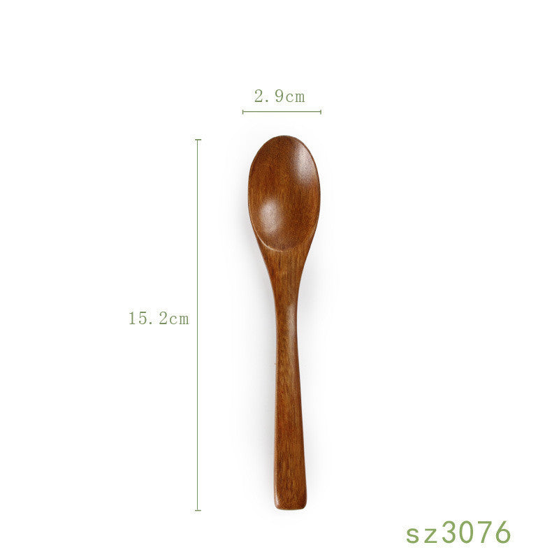MiyabiCraft Solid Wood Honey Spoon – Japanese Style