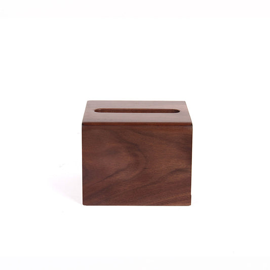 TissueCraft Walnut Napkin Holder Box – Vintage Solid Wood Design - Tavira Store | A Luxario Labs Ltd Brand.