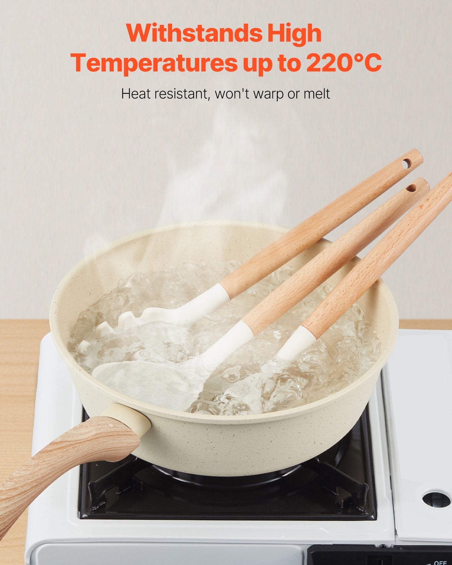 EliteChef 34 PCS Premium Silicone Kitchen Utensils Set – Heat Resistant Non-Stick Cooking Tools with Spatulas & Spoons
