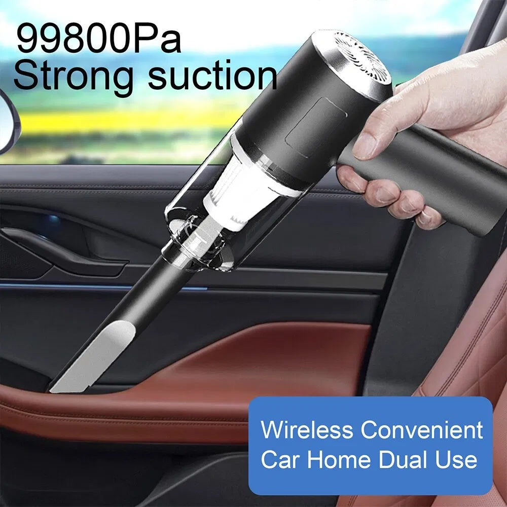 120W Wireless Portable Mini Vacuum Car, Home Vacuum