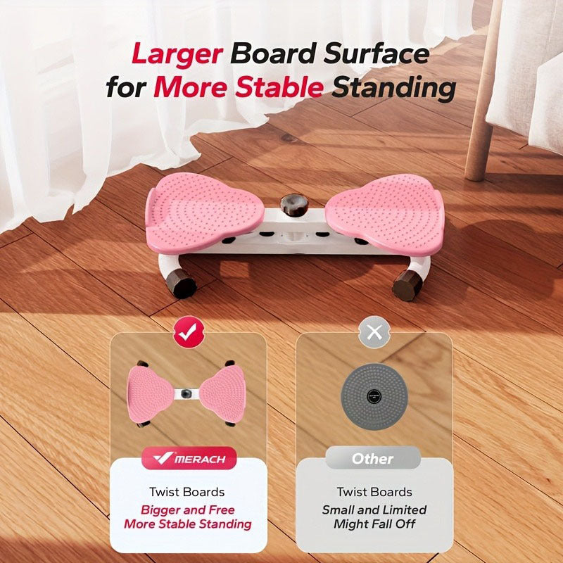 CoreFlex Waist Twist Exercise Machine – Home Fitness & Foot Massage Board