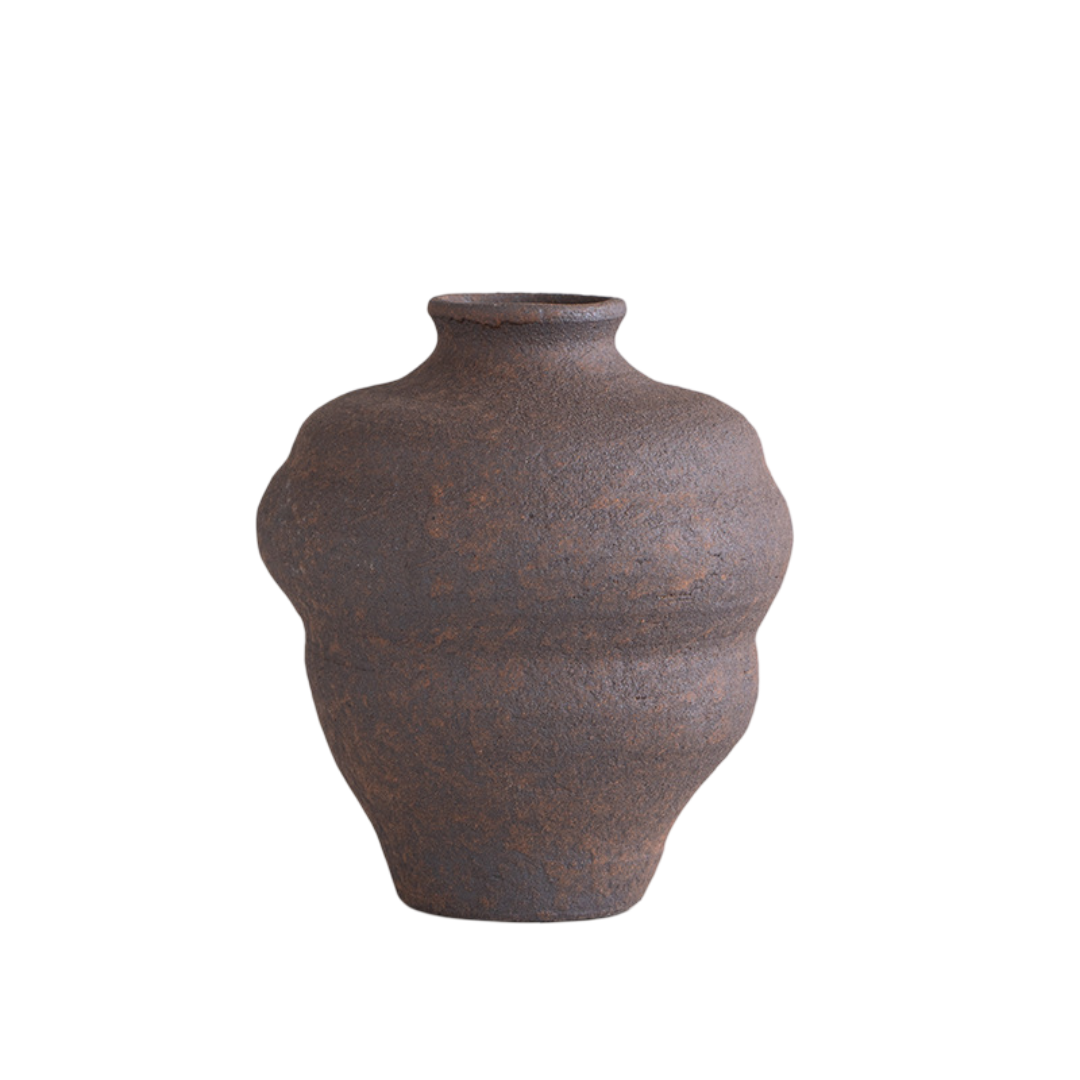 Veyora Small Ceramic Vase – Living Room Hydroponic Flower Decoration