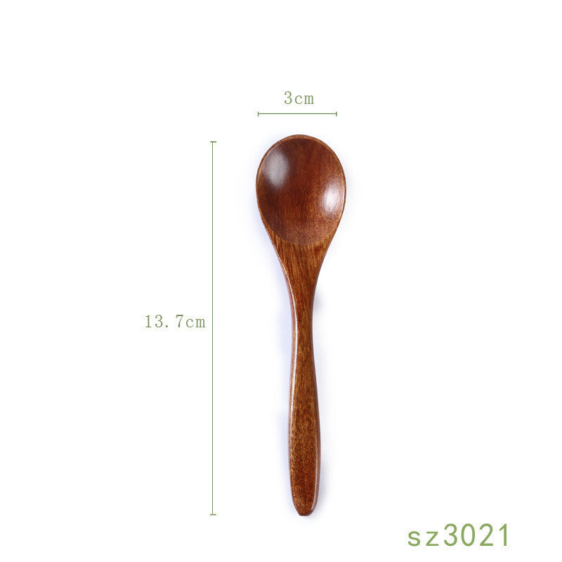 MiyabiCraft Solid Wood Honey Spoon – Japanese Style