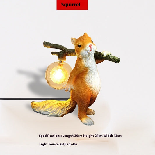 FruSquirrel Cute Cartoon Table Lamp - Tavira Store | A Luxario Labs Ltd Brand.