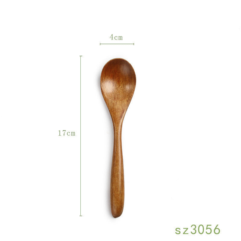 MiyabiCraft Solid Wood Honey Spoon – Japanese Style
