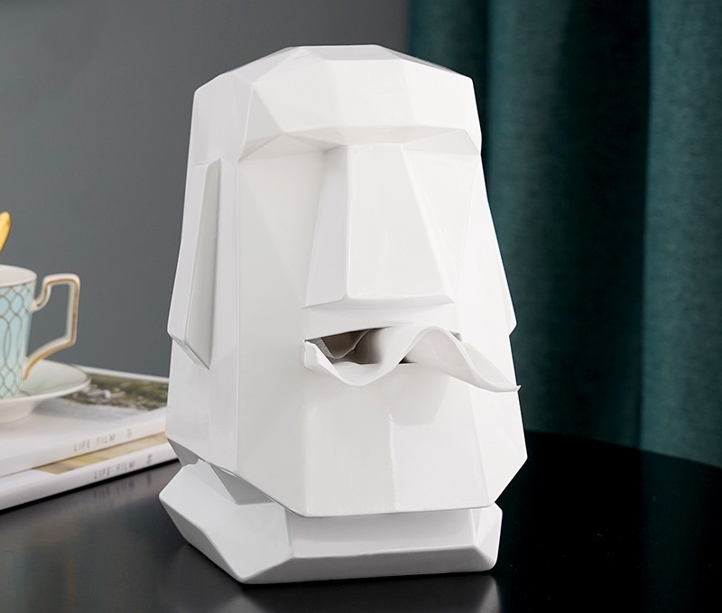 StoneNap – Fancy Stone Resin Tissue Box-Scandinavian Style - Tavira Store | A Luxario Labs Ltd Brand.