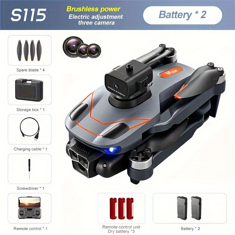 S115 Remote Controlled Optical Flow Positioning FPV Drone with Camera