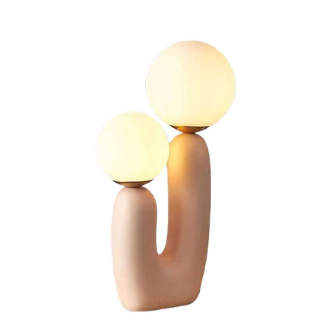 LumiNord Two-Arm Decorative Table Lamp - Tavira Store | A Luxario Labs Ltd Brand.
