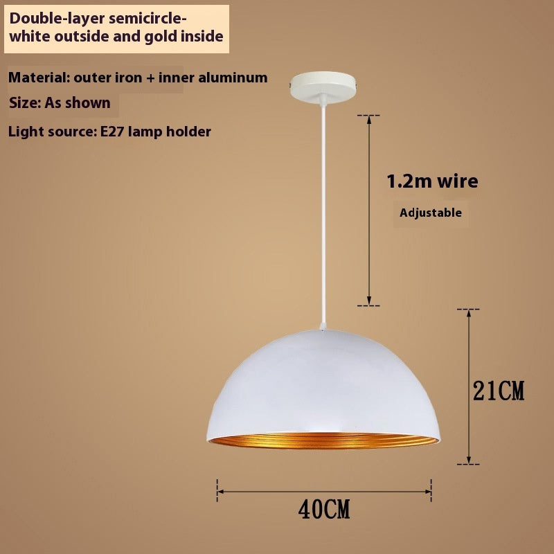 AidenCraft Industrial Style Chandelier – Creative Personality Office Pendant Light