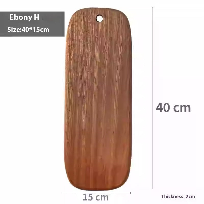 SandaWood Premium Black Sandalwood Cutting Board – Solid Wood Vegetable & Fruit Chopping Board - Tavira Store | A Luxario Labs Ltd Brand.