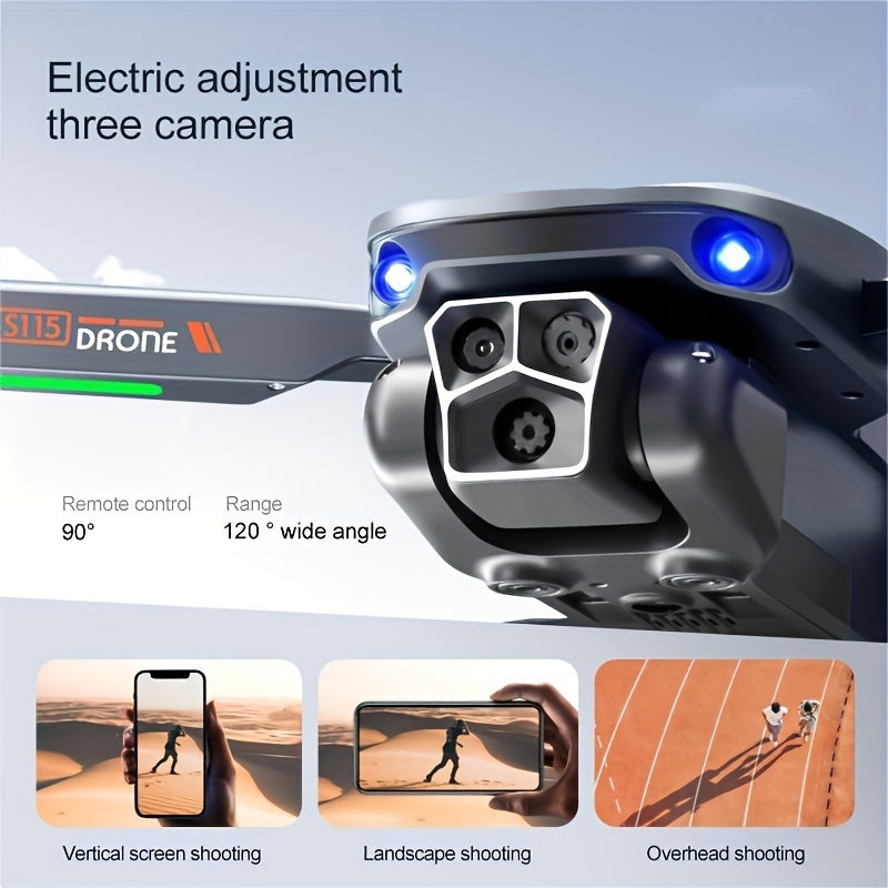 S115 Remote Controlled Optical Flow Positioning FPV Drone with Camera