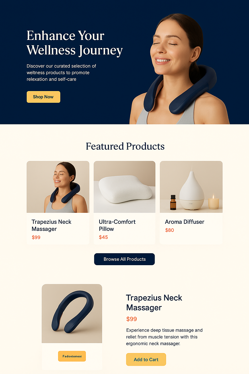 Tavira Store — A Luxario Labs Brand. HTML Designed for the Bold