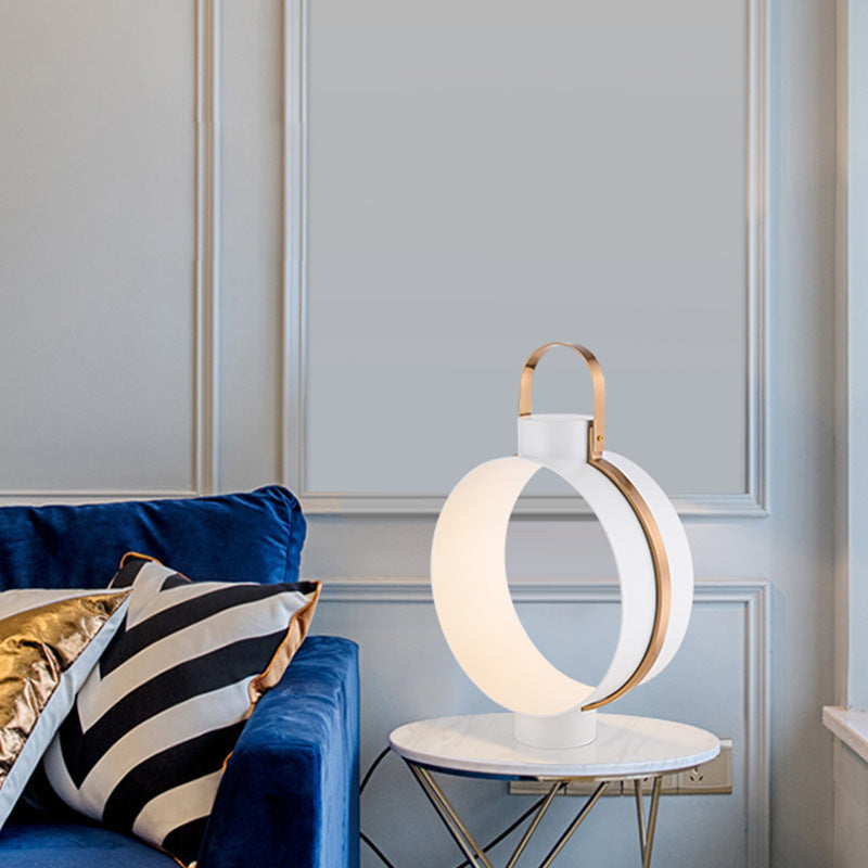 Lumora Modern Art Design Table Lamp – Nordic Minimalist Bedside & Living Room Lighting
