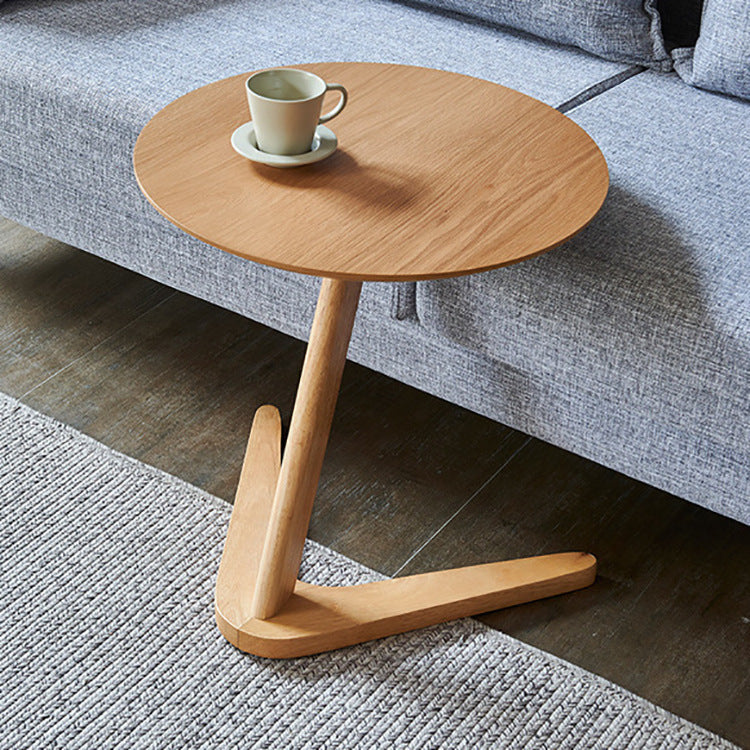 Nordic Style Multi-Purpose Solid Wood Round Table