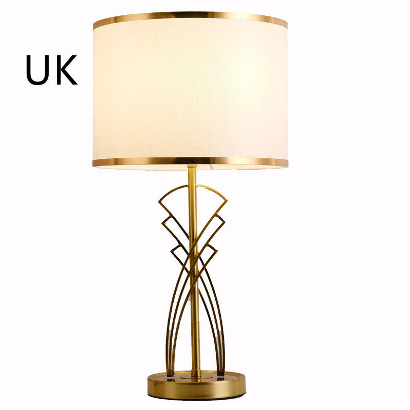 Modern Minimalist Creative Golden Yellow Table Lamp