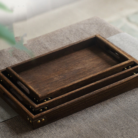 HeritageCraft Tray – Antique Tung Wood Handmade Tray