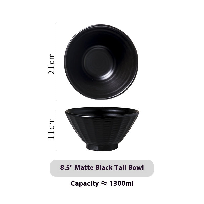 ClayAura Bowl – Premium Retro Kiln-Baked Ceramic Ramen Bowl - Tavira Store | A Luxario Labs Ltd Brand. 