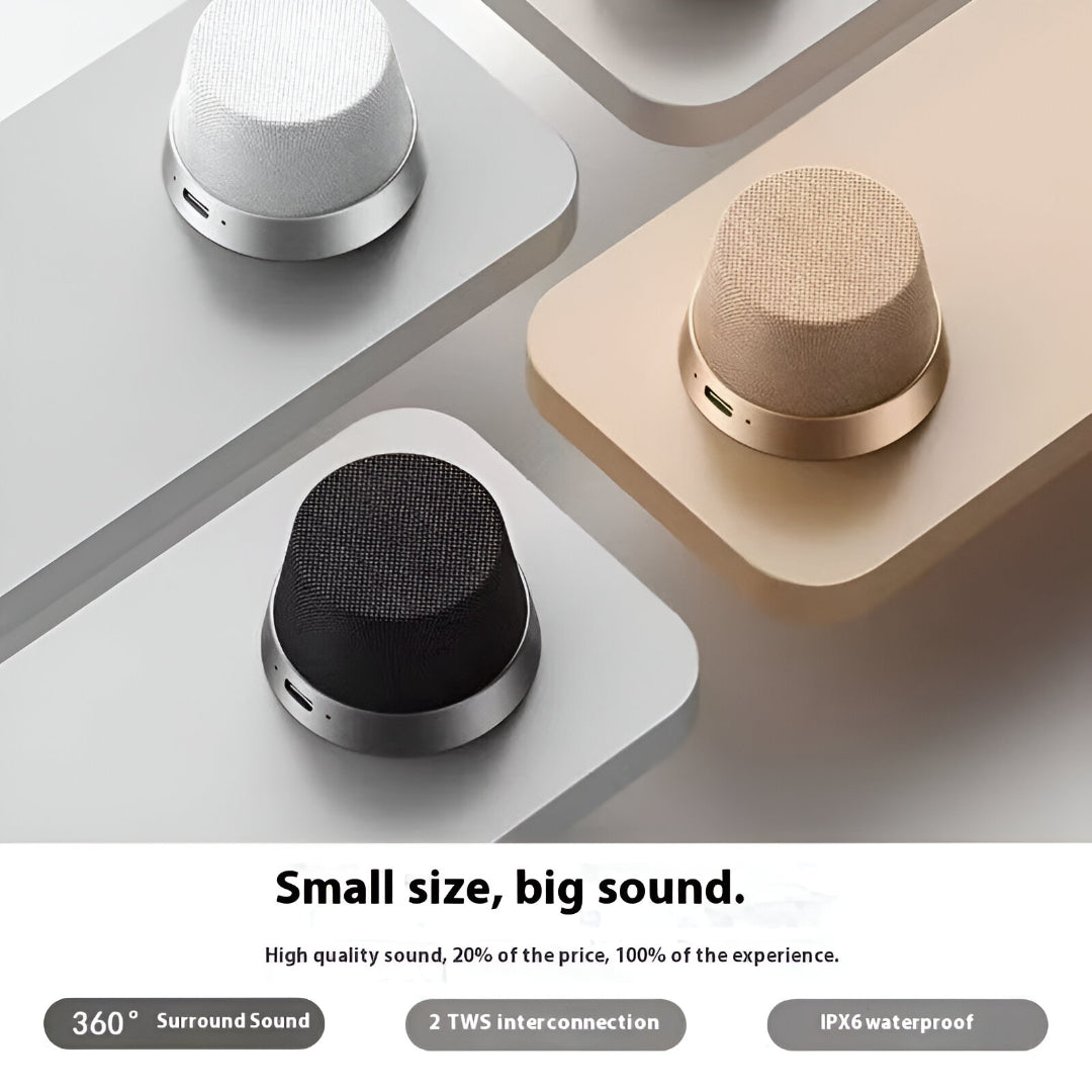 Coleman Reid Magnetic 3D Surround Bluetooth Speaker – Portable Wireless Audio with Lithium Battery - Tavira Store | A Luxario Labs Ltd Brand. 