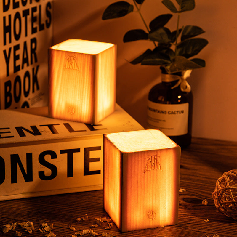 RetroGlow Creative Atmosphere Lamp – Modern Minimalist Touch-Controlled Picnic Light.