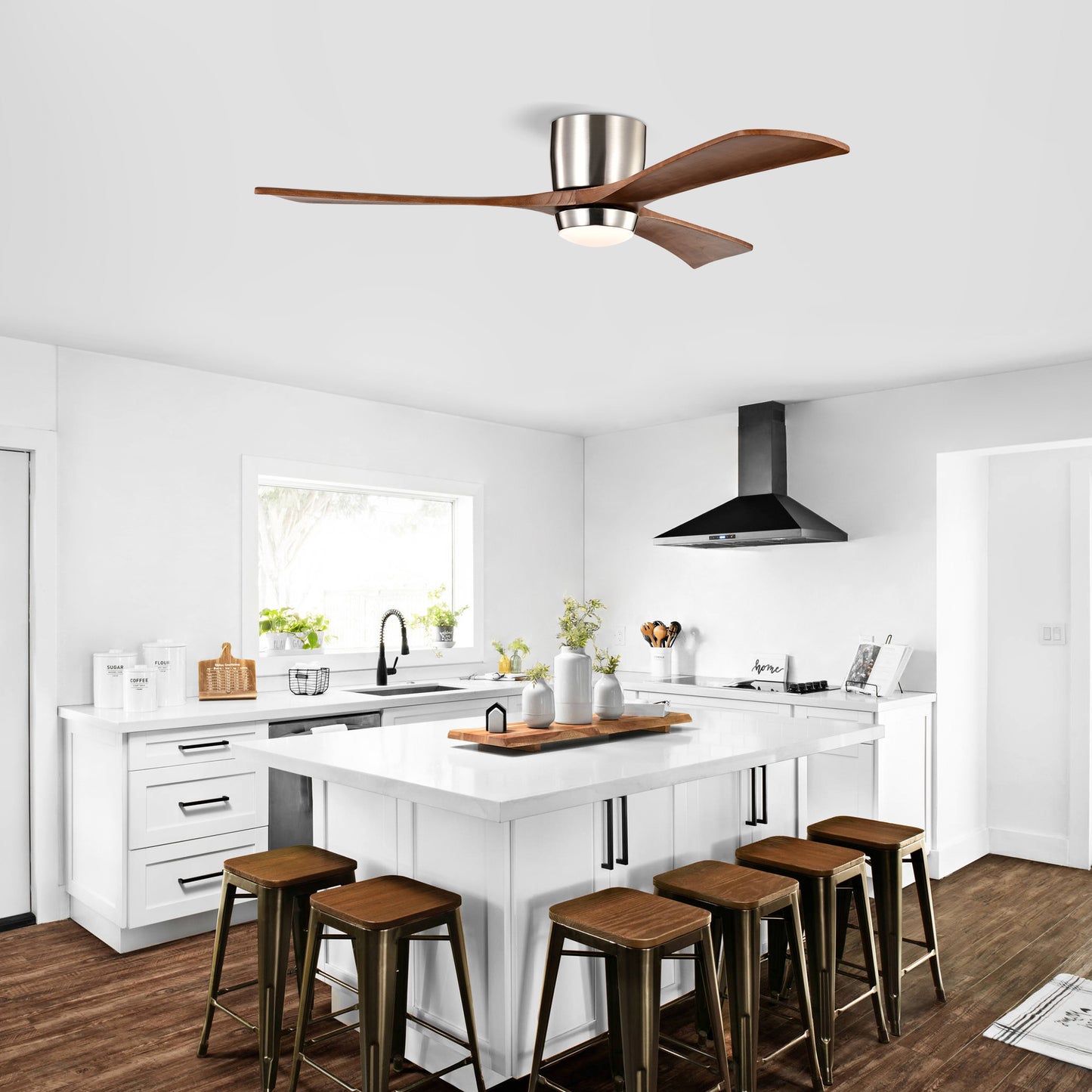 Luxury 6-Speed Remote Control Ceiling Fan with Lights