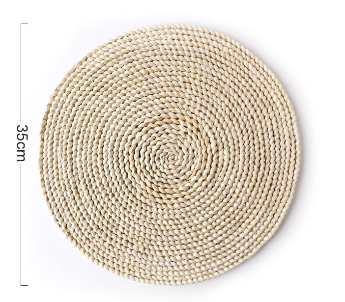 Premium Japanese Bamboo Table Mats – Elegant Round & Oval Placemats for Stylish Home and Dining Decor