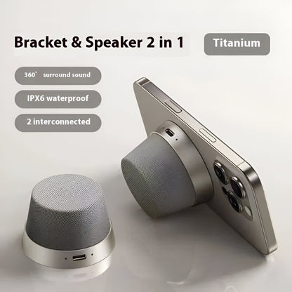 Coleman Reid Magnetic 3D Surround Bluetooth Speaker – Portable Wireless Audio with Lithium Battery - Tavira Store | A Luxario Labs Ltd Brand. 