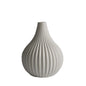 Handmade Simple INS Style White Porcelain Small Vase – Soft Home Decoration Ornament