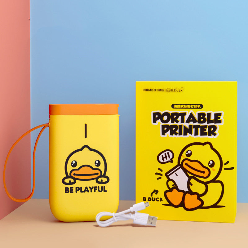 LabelMate Mini Portable Bluetooth Printer.