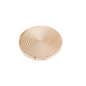 NordiTray – Round Beech Wood Grooved Wooden Tray