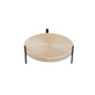 NordiTray – Round Beech Wood Grooved Wooden Tray