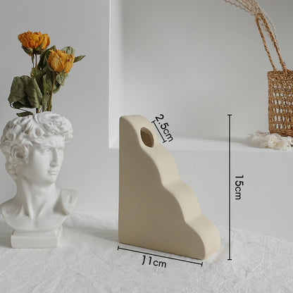 Simplicity Nordic Ceramic Vase – Minimalist Home & Art Decoration