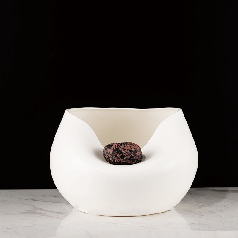 Neo-Classical decorative ceramic floristry