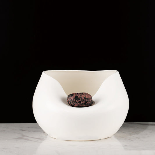 Neo-Classical decorative ceramic floristry