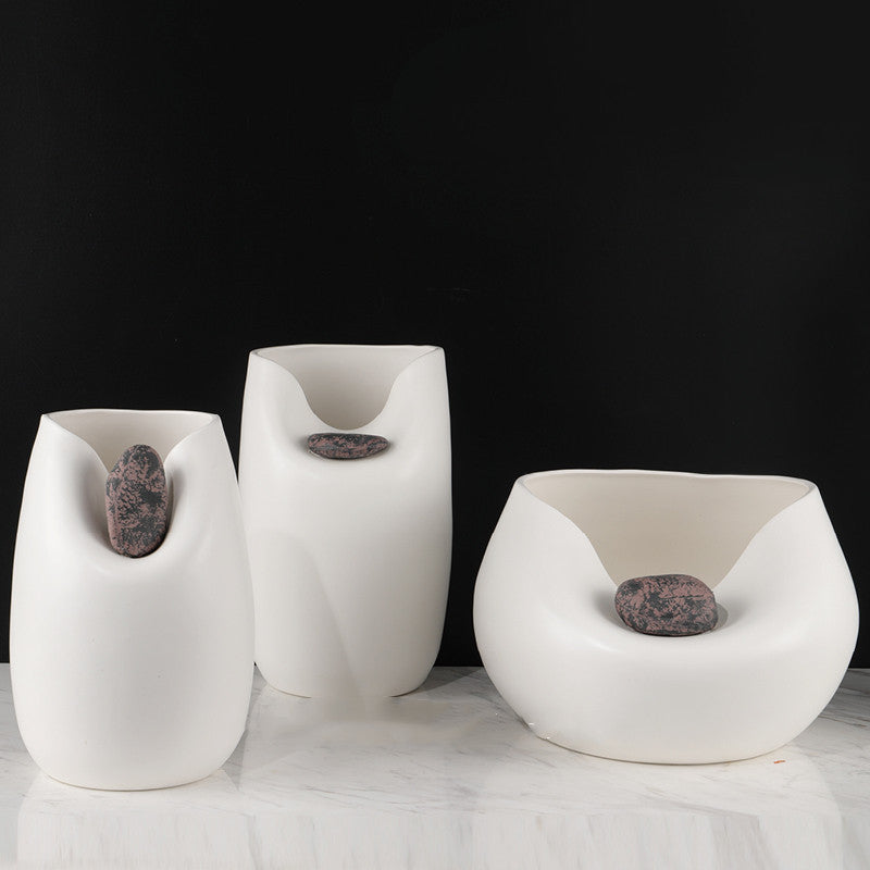 Neo-Classical decorative ceramic floristry