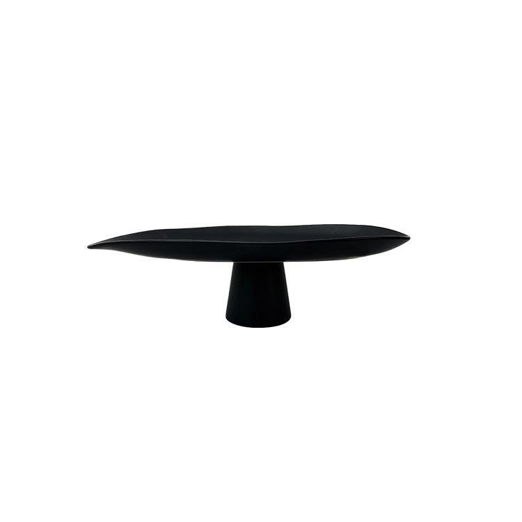 Designer Art Minimalist Decorative Ceramics with Leaf Pattern - Tavira Store | A Luxario Labs Ltd Brand. 