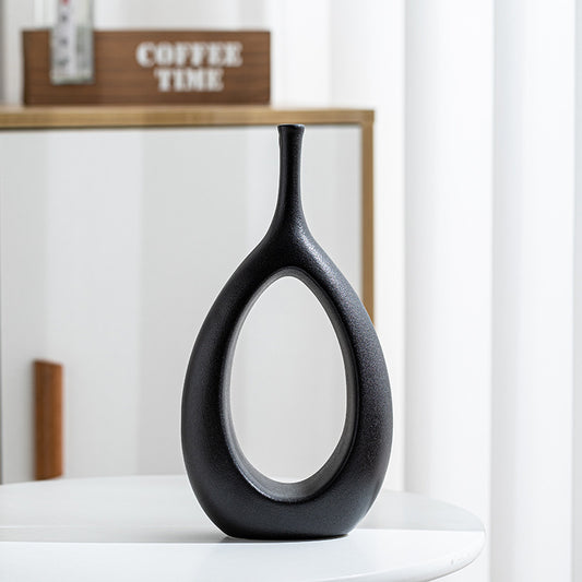 Modern Minimalist Ceramic Round Decoration