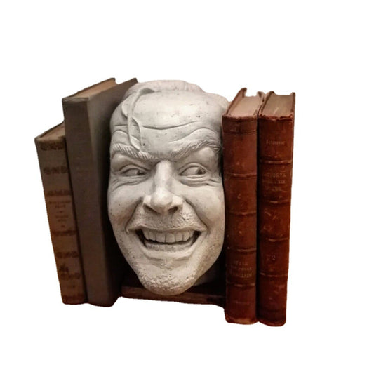 Artisan Resin Cartoon Bookends – Luxury Desktop Sculpture for Elegant American-Style Bookshelf Decor