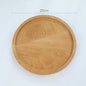 BeechVista Japanese-Style Beech Plate – Natural Wood, Multiple Sizes