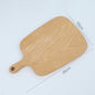 BeechVista Japanese-Style Beech Plate – Natural Wood, Multiple Sizes